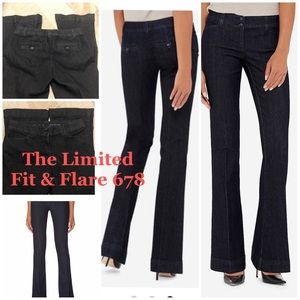 The Limited Fit & Flare Trouser Jean